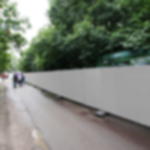 Bauzaun Sichtschutz - weiß Bauzaun Sichtschutz B1 - weiß