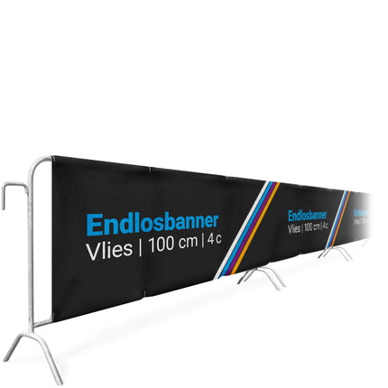 endless nonwovens - 4-coloured - 100 cm - 500 cm