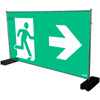 Infobanner & Fluchtwegbanner