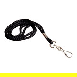 Lanyards with a cord and simplex hook