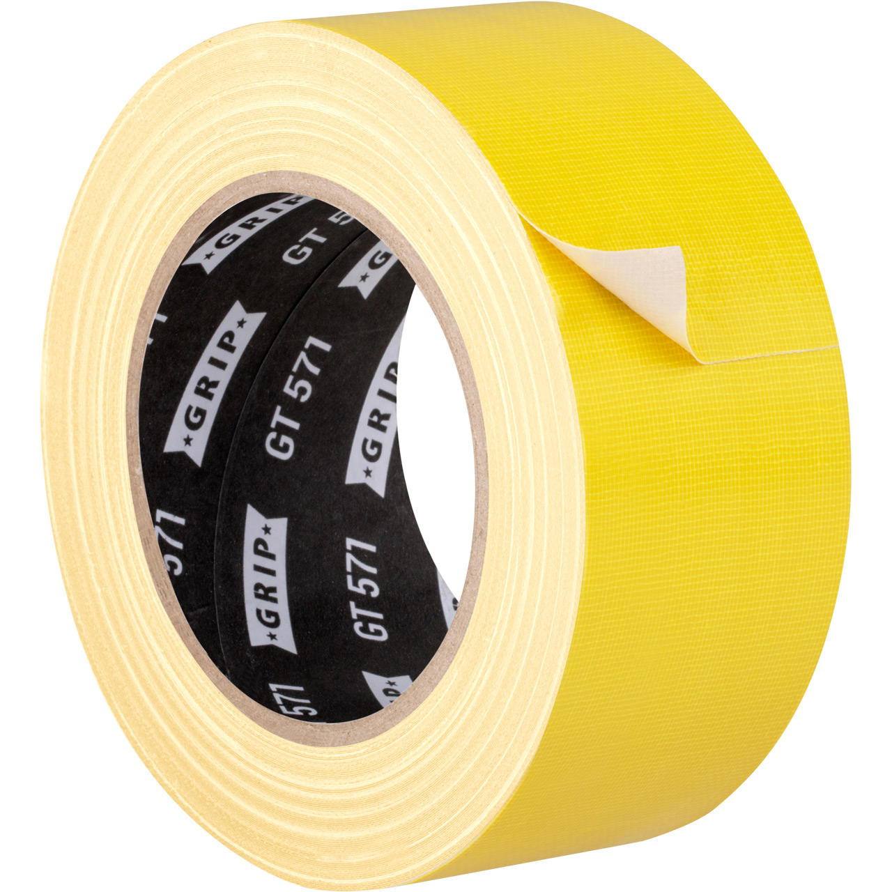 Adhesive cloth tape coloured Grip Tape GT 571 - yellow