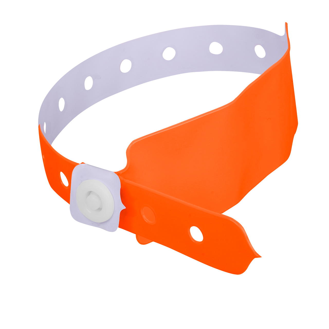 Unprinted vinyl tape - neon orange