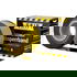 Preview: Barrier tape yellow black extremely tear-resistant | 500 m
