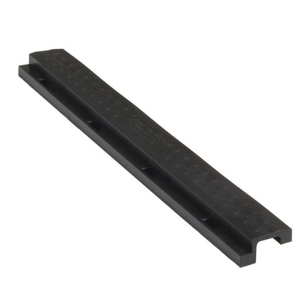 CableGuard Red Floor modular 1-Channel adapter, black Cable Ramp Red Floor 1-Channel drop-over adapter product photo (Article No. 2011078)