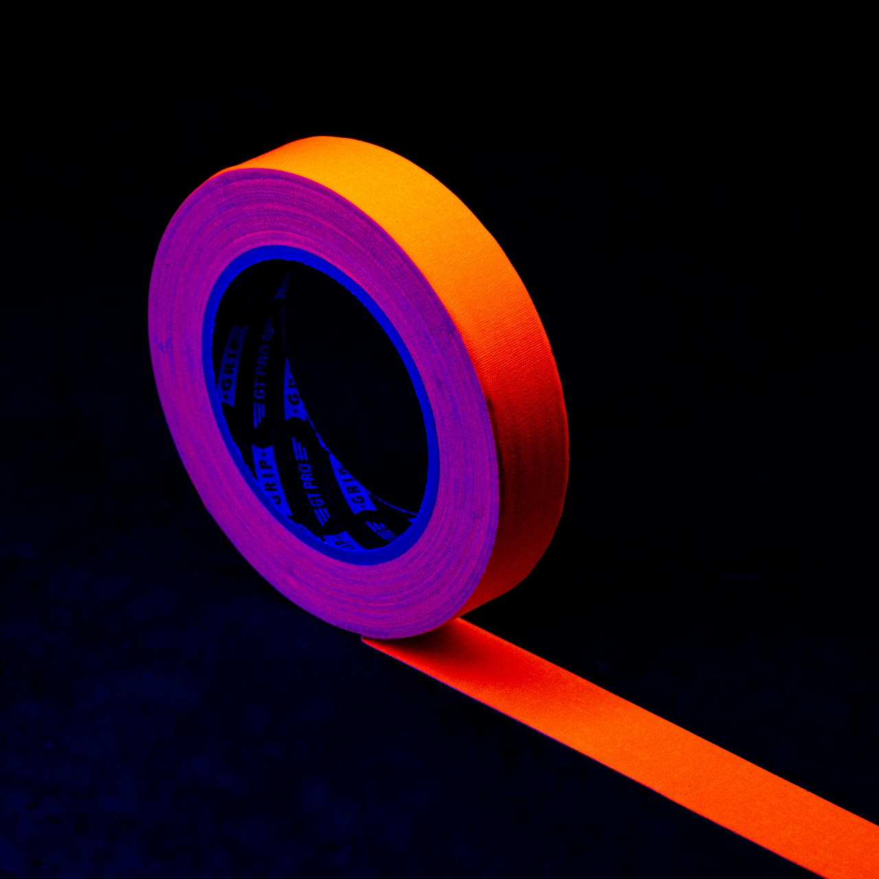 GT PRO cloth tape - 25 mm - neon orange
