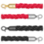 Absperrkordel - rot-gold Absperrkordel GRIP - rot-gold