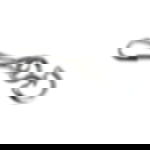 Lanyard - schwarz Lanyard flach mit Simplexhaken - schwarz