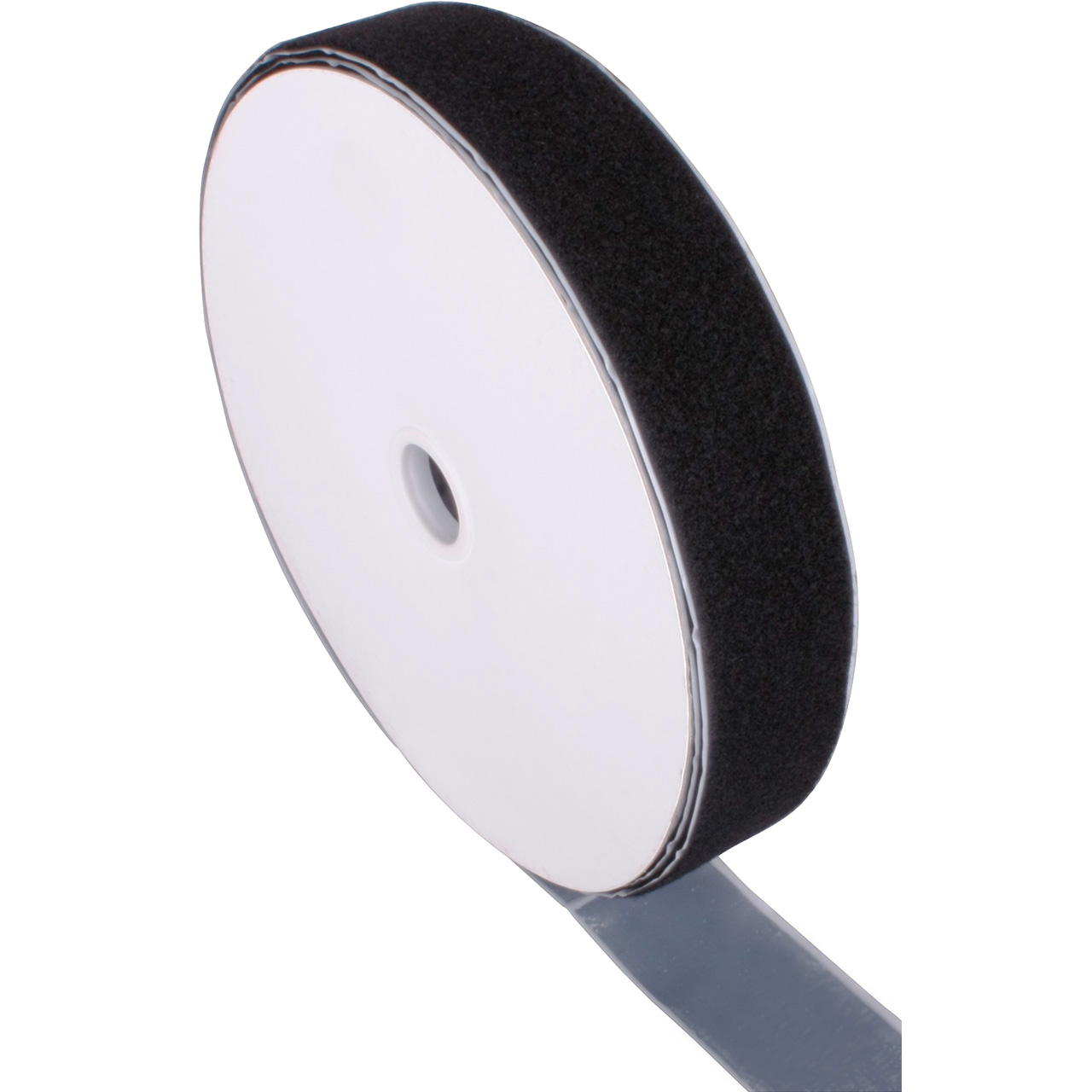 fleece tape self-adhesive - 50 mm - black