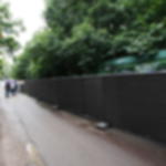 Bauzaun Sichtschutz - schwarz Bauzaun Sichtschutz B1 - schwarz