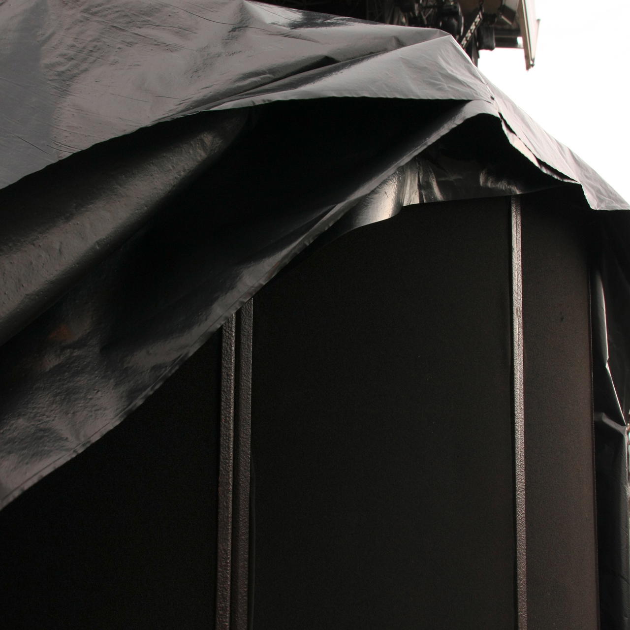 PE Folie 100 my schwarz