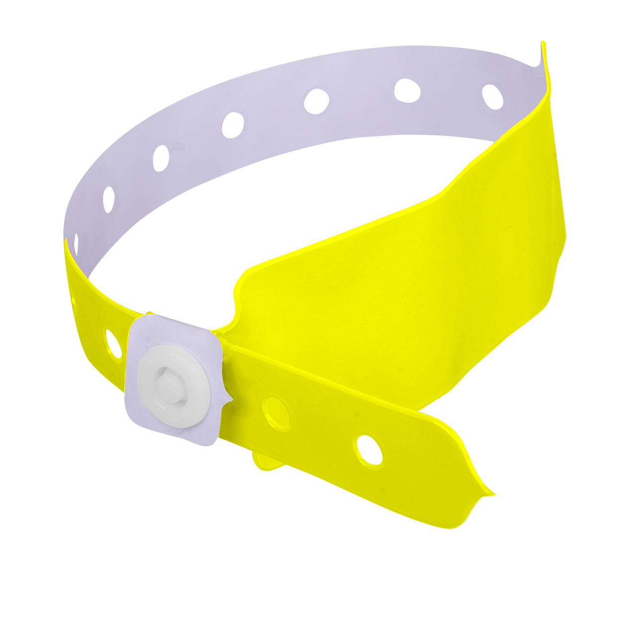 Unprinted vinyl tape - neon yellow