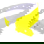 plastic admission wristbands - neon yellow Unprinted vinyl tape - neon yellow