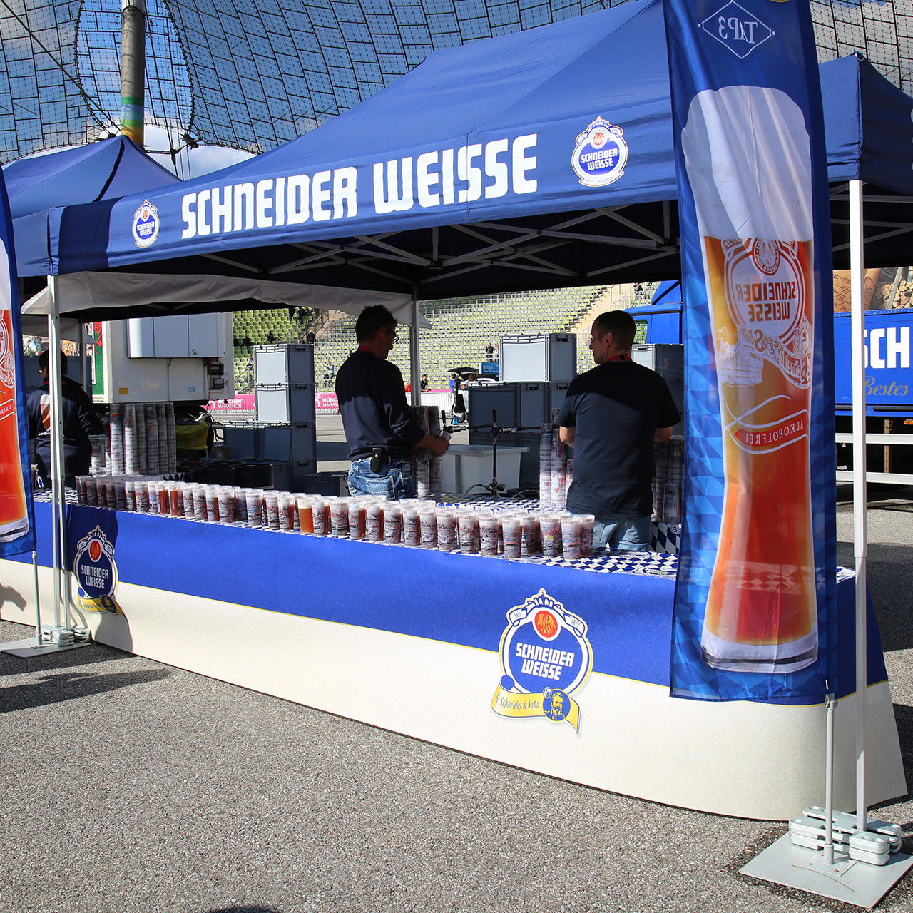 endless nonwovens - 4-coloured - 100 cm - 600 cm