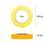 professional adhesive cloth tape - neon yellow GT PRO cloth tape - 25 mm - neon yellow