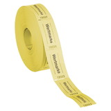 Rollengutscheine Aufdruck "Wertmarke"