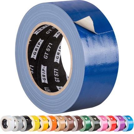 Adhesive cloth tape coloured Grip Tape GT 571 - blue