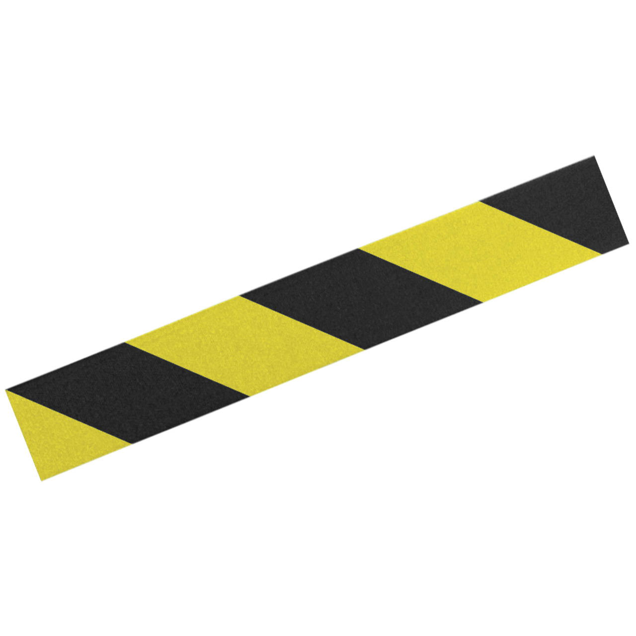 Plastic belt barrier posts - yellow - black-yellow