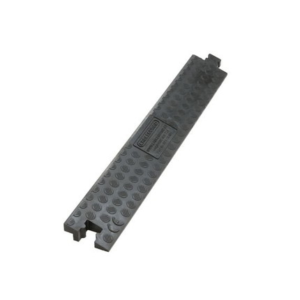 CableGuard Red Floor 5 male ramp, modular cable bridge Cable Ramp Red Floor 5-Channel male ramp accessory product photo (Article No. 2011010)