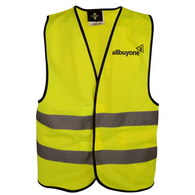 safety vest en iso 20471 | 1-page - 1-coloured - yellow