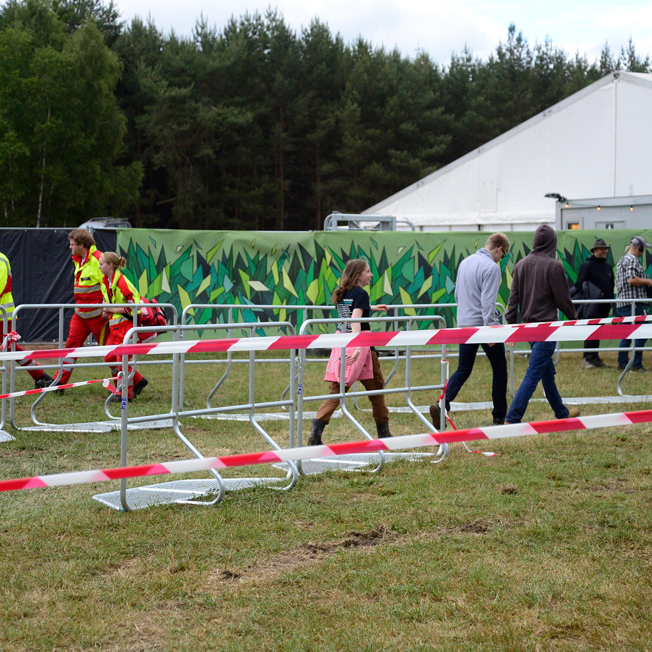 Absperrband rot weiß extrem reißfest - 500 m