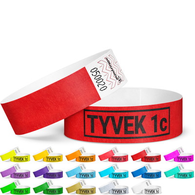 Tyvek Bänder bedrucken | rot