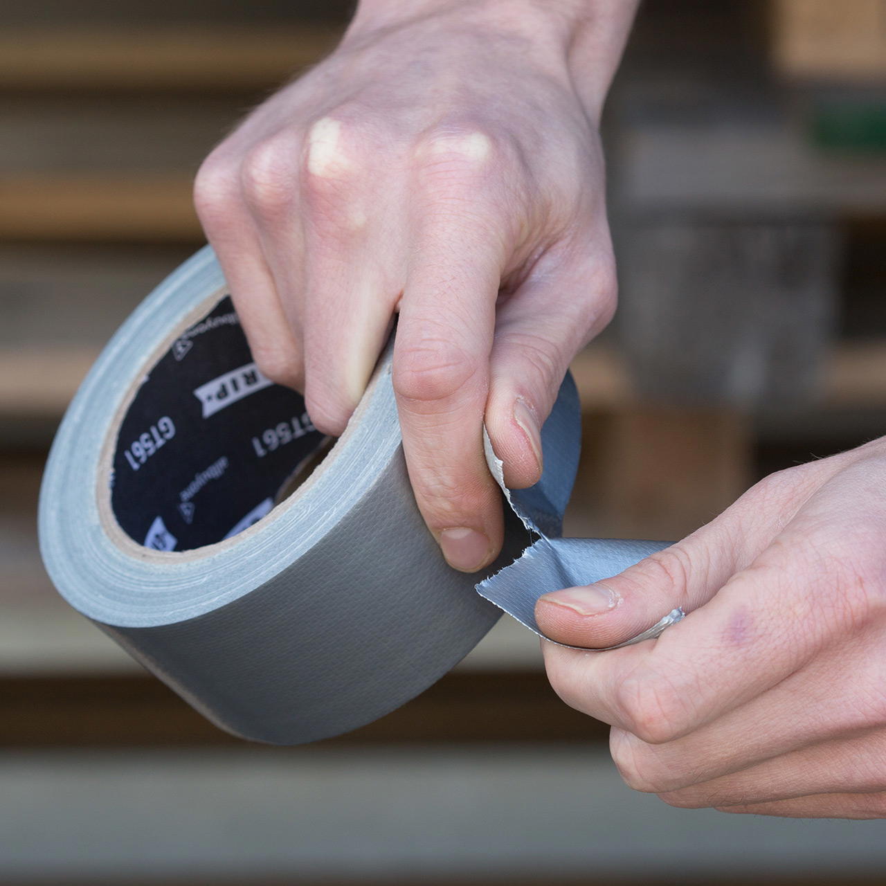 Gewebeklebeband GT 561 - 25 m Einzelrolle - silber