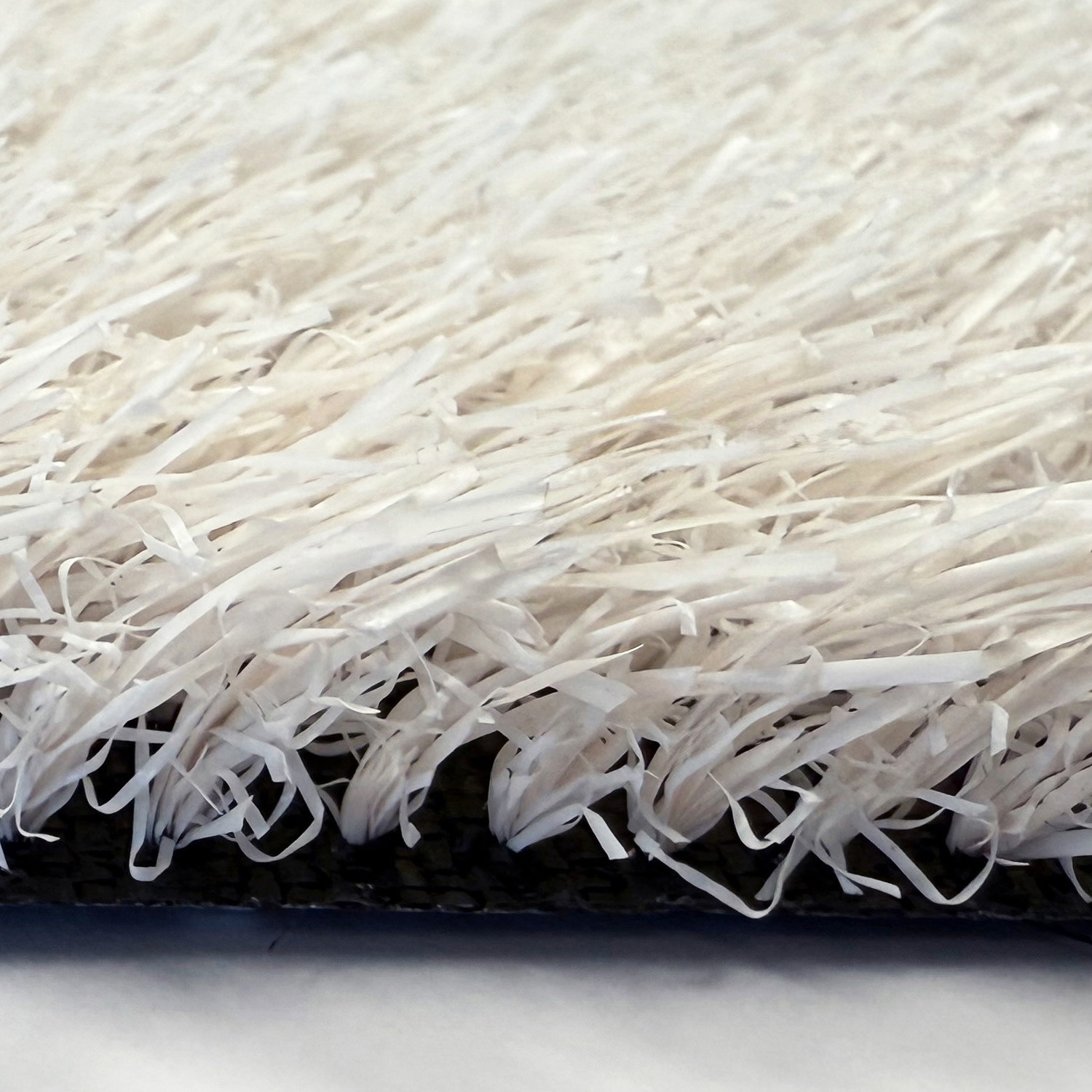 Kunstrasen Rolle 4 x 25 m - 4 m - weiß