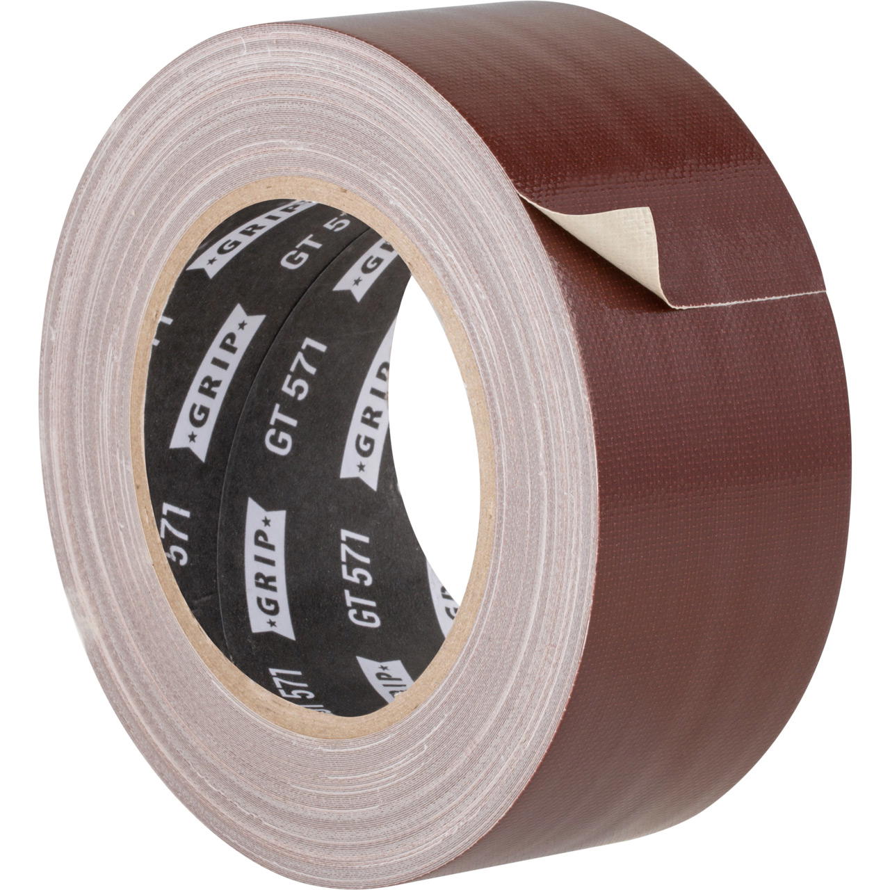 Gewebeklebeband farbig Grip Tape GT 571, braun - dunkelbraun