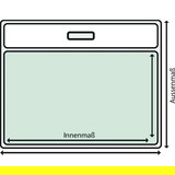 Ausweishülle Scheckkartenformat quer