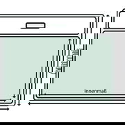 ID card holder, credit card format, horizontal
