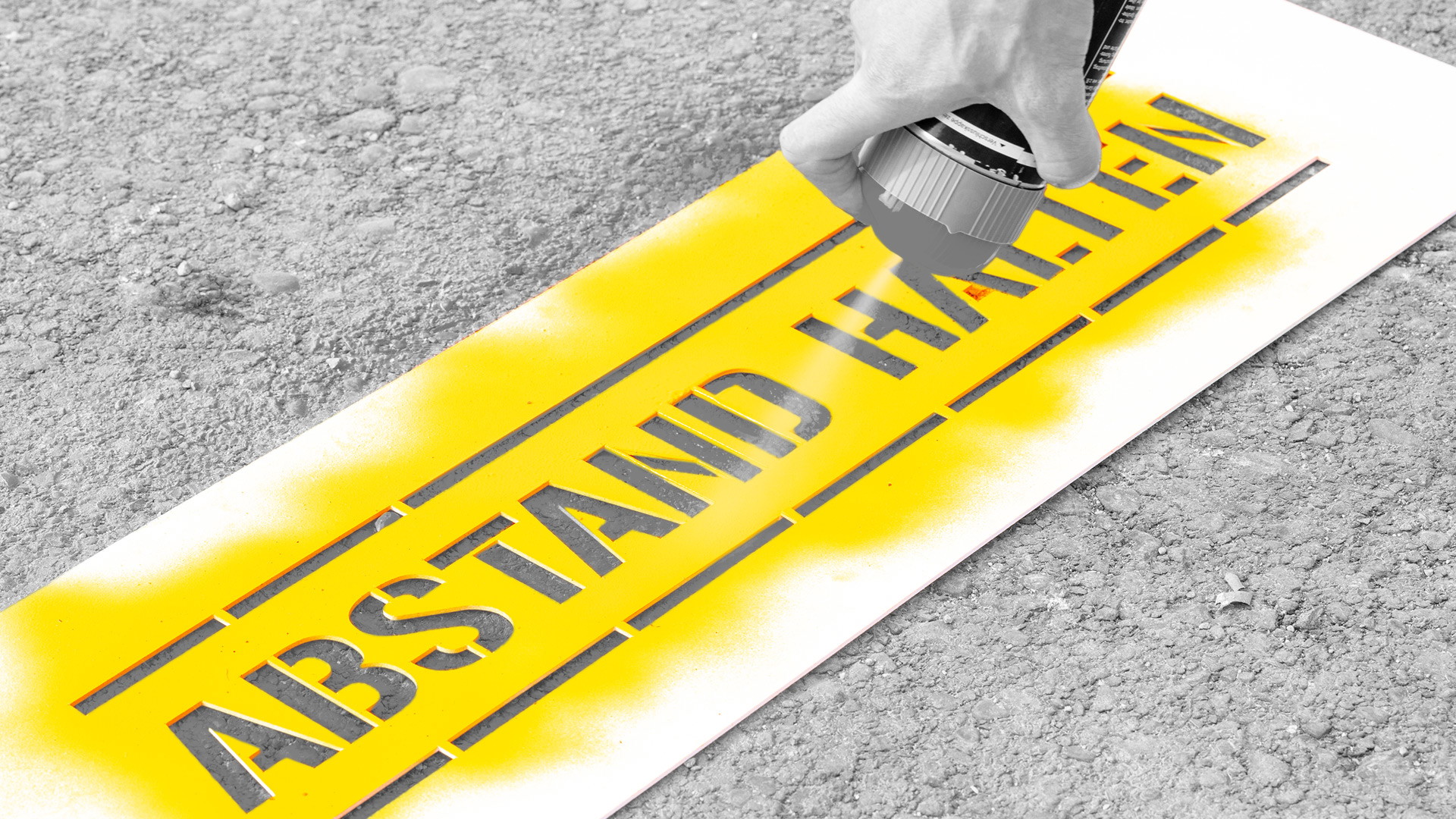 Products from the category spray stencils