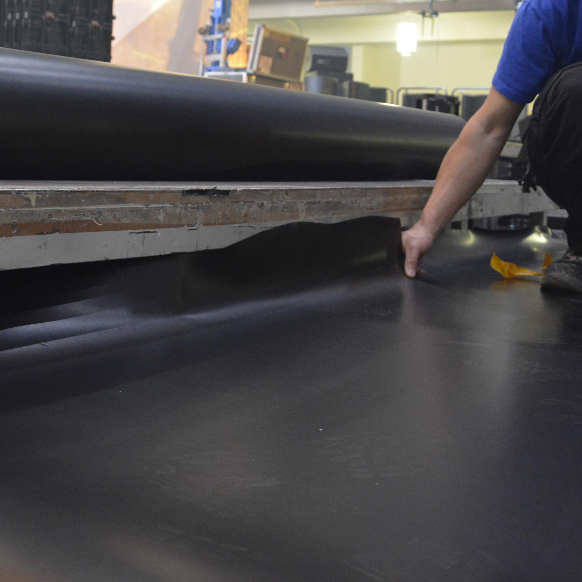 Tanzboden BASIC  2 x 25 m, schwarz