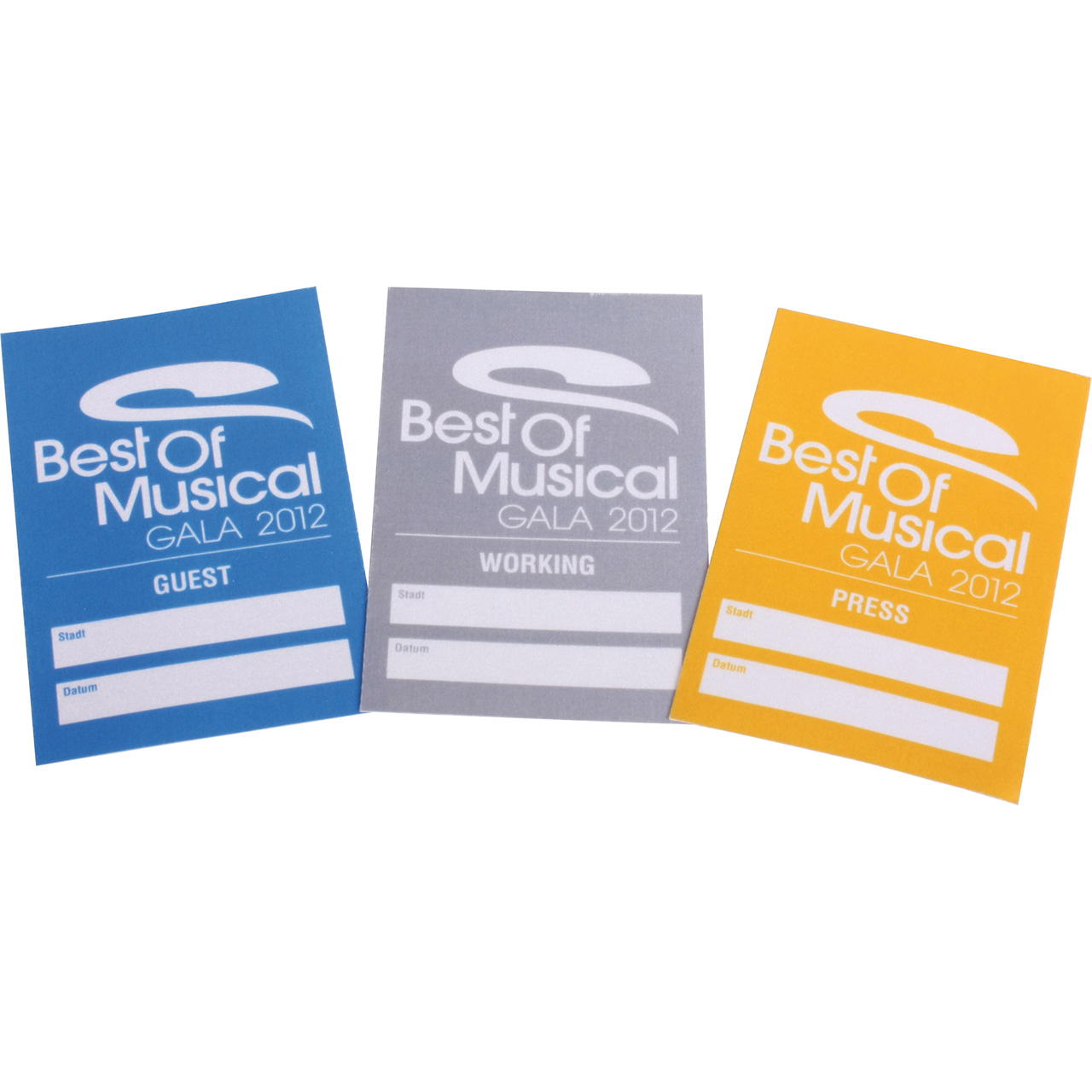 Backstagepass selbstklebend