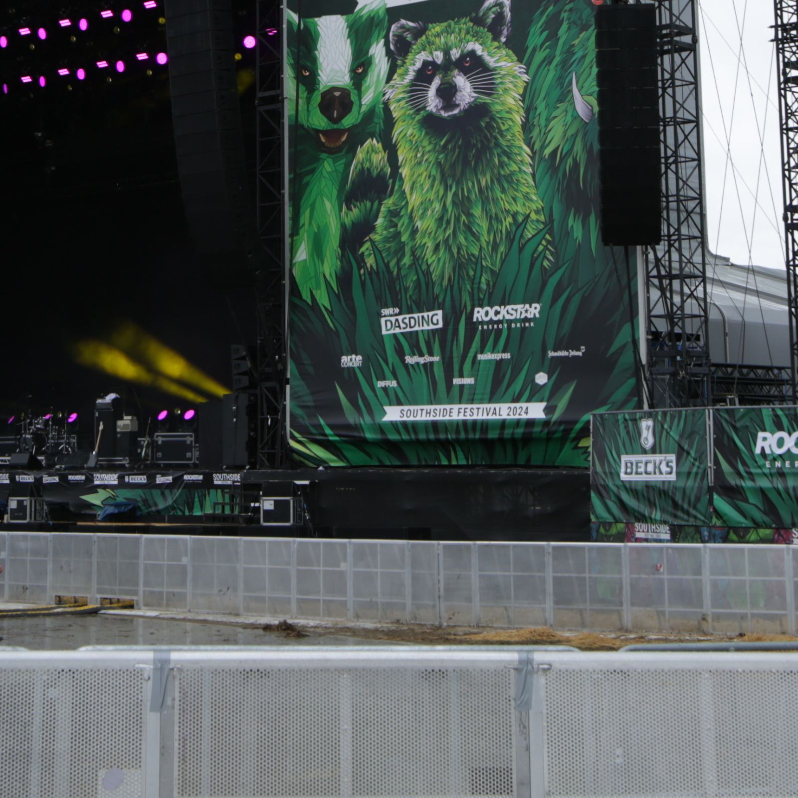 Gigs, stage barricade standard - Standard - silver