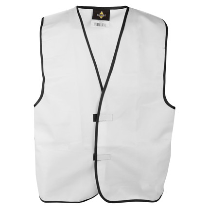 identification vest - white - S/M