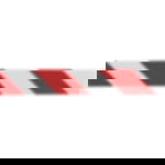 belt posts - red-white Premium belt posts – stainless steel - red-white