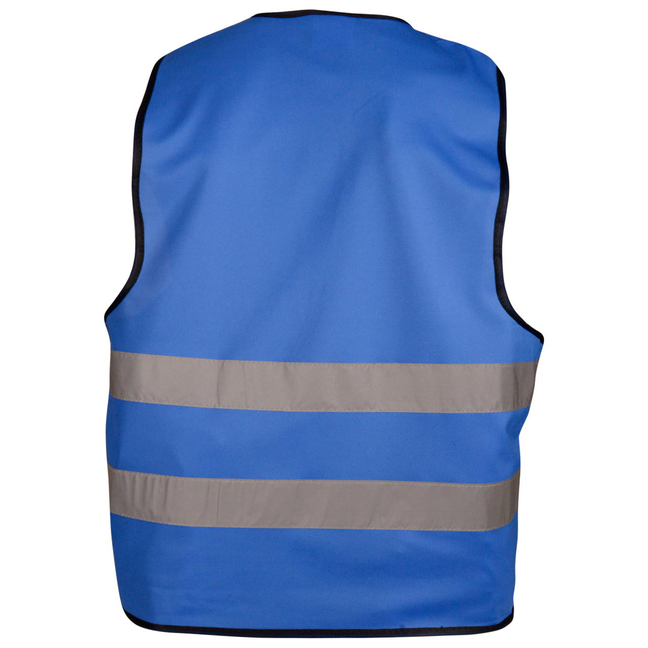 Signalweste - bedruckbar - 1-seitig - 3-farbig - blau