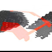 Kabelbrücke Black Line 5 Winkelement 45° - 45° Winkel rechts