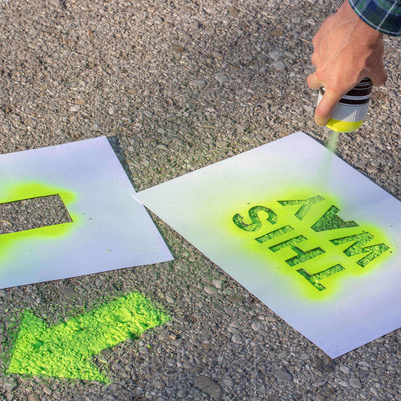 Kreidespray GRIP gelb - neongelb