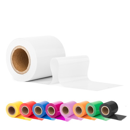 barrier tape coloured - white