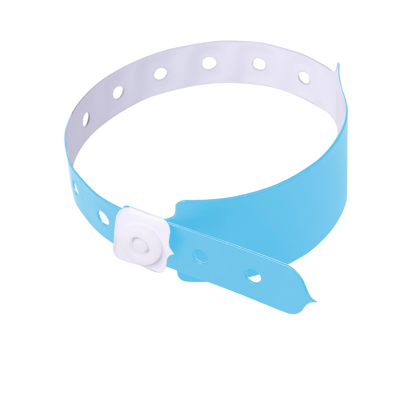 Unprinted vinyl tape - light blue