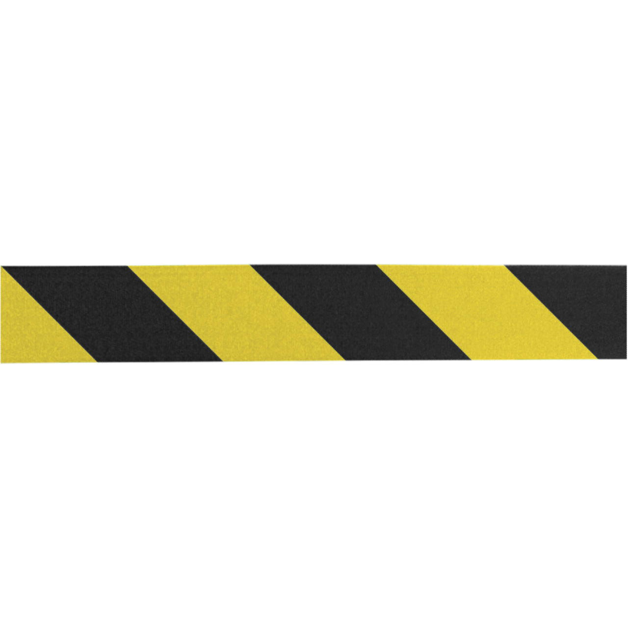 Premium belt posts – stainless steel - yellow-black (warning labelling)