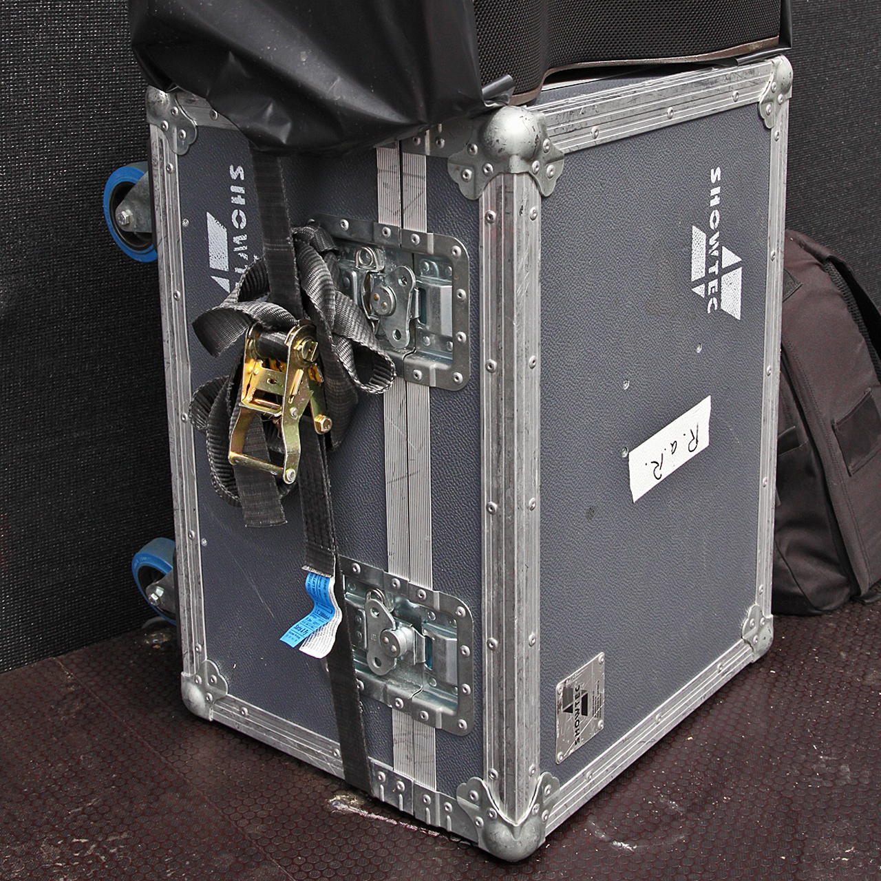 Spanngurt schwarz - 1-teilig - 6,00 m x 50 mm