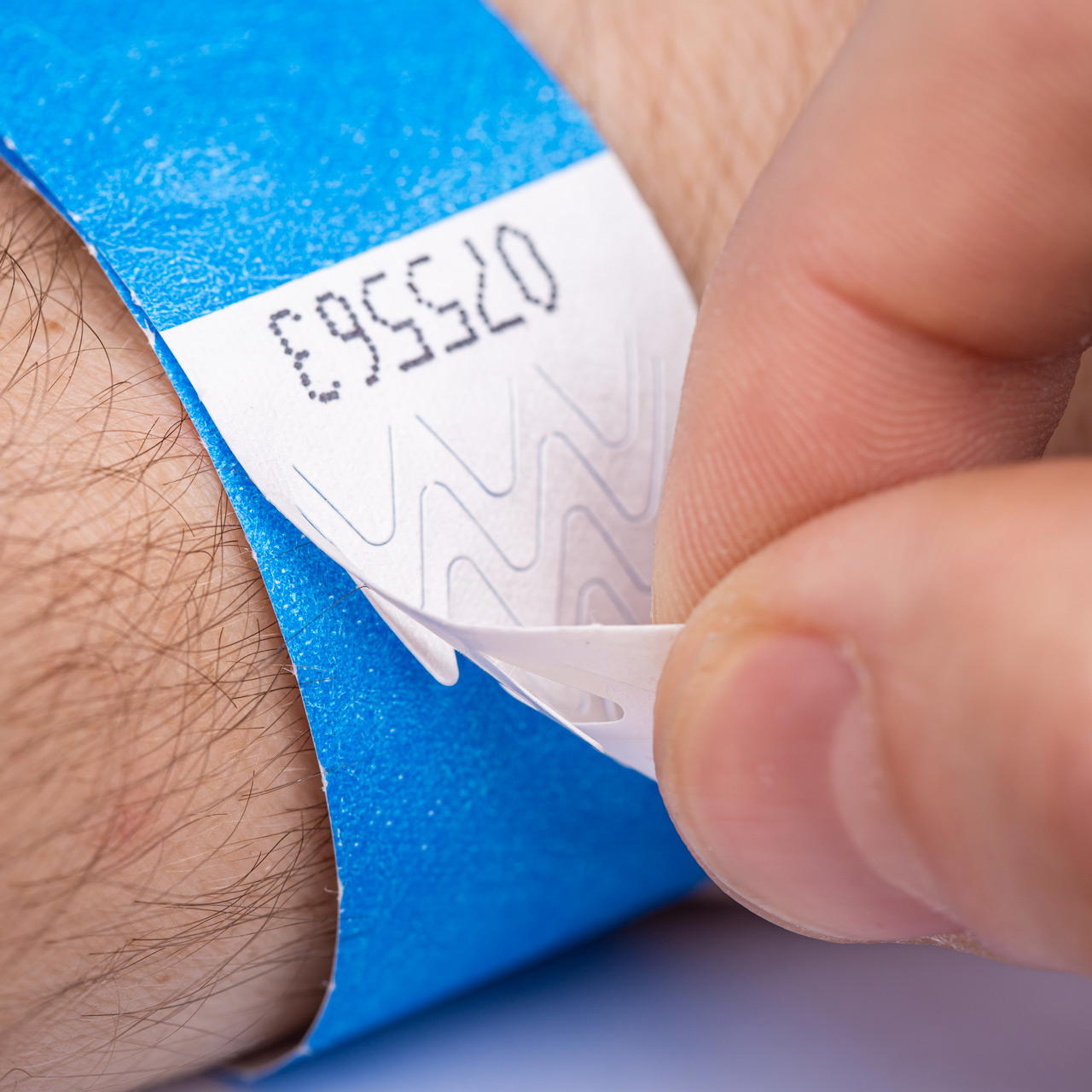 Tyvek Bänder unbedruckt - 25 mm breit - weiß