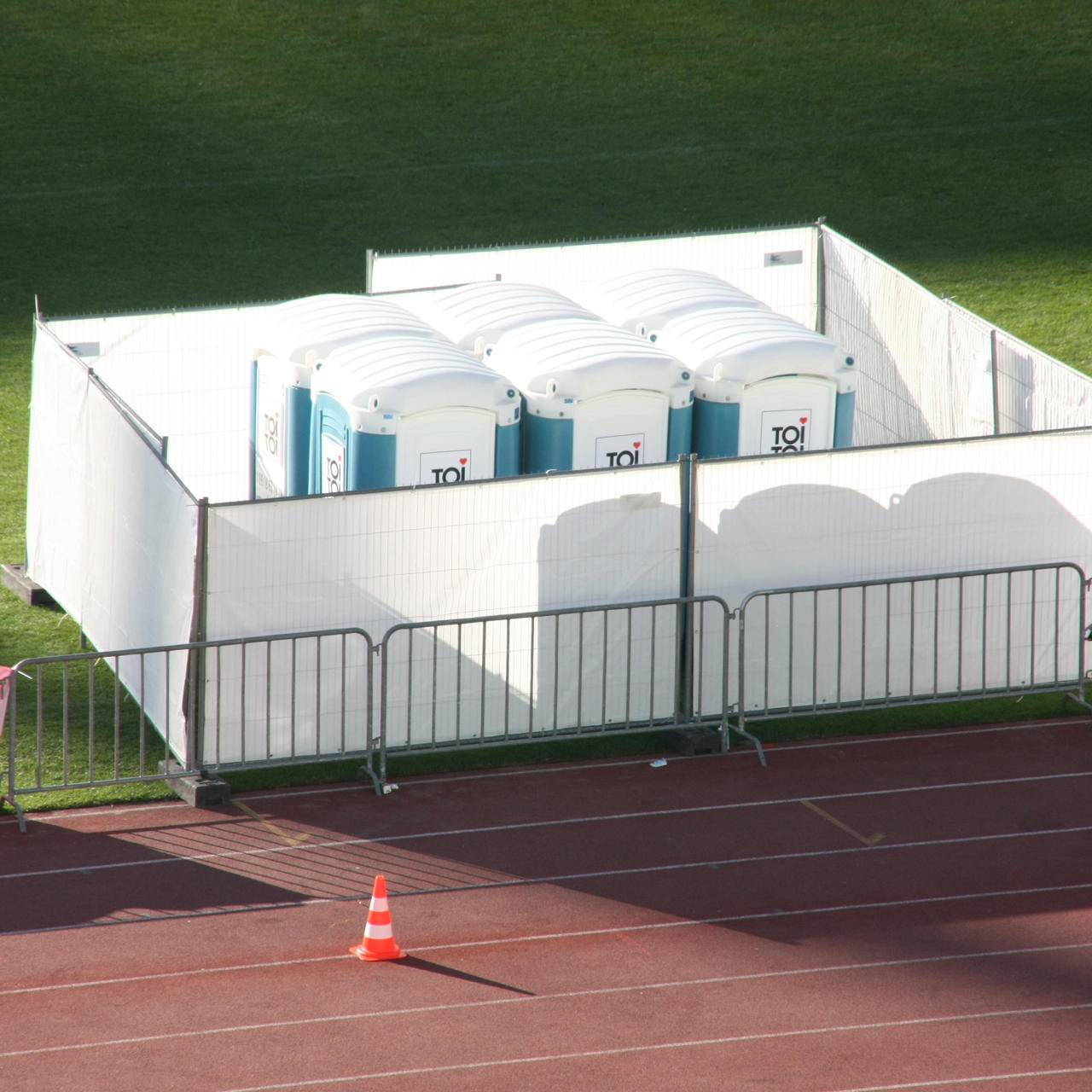 Construction fence tarp B1 3.41 x 1.76 m - white