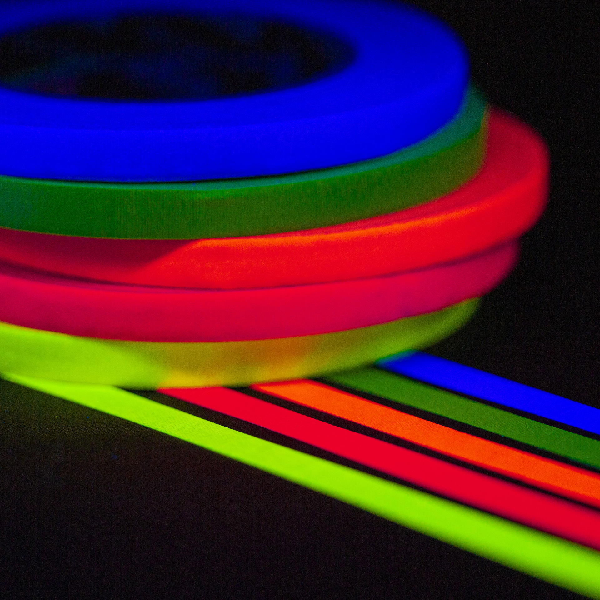 GT PRO cloth tape - 10 mm - neon green