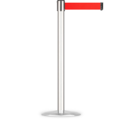 Tensabarrier Advance 889 - rot - Chrom poliert