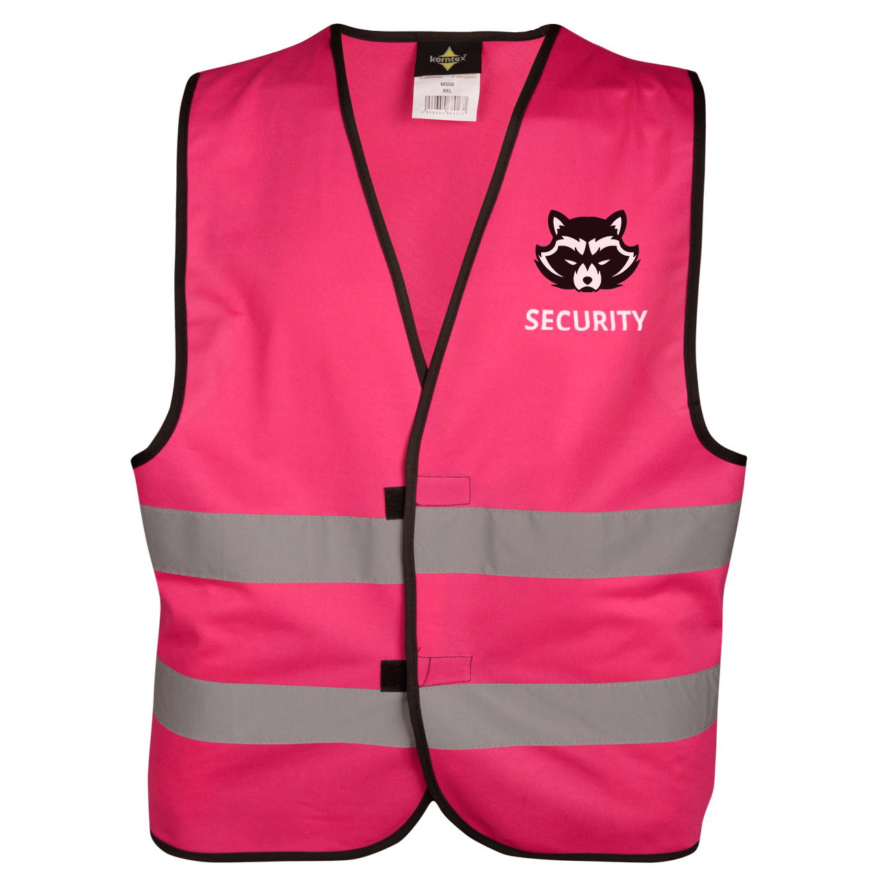 Signal vest – printable - 2-page - 2-coloured - pink