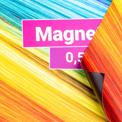 Magnetfolie bedrucken Magnetfolie bedrucken | 0,5 mm