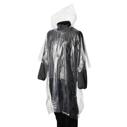 Raincapes transparent - 20 pieces